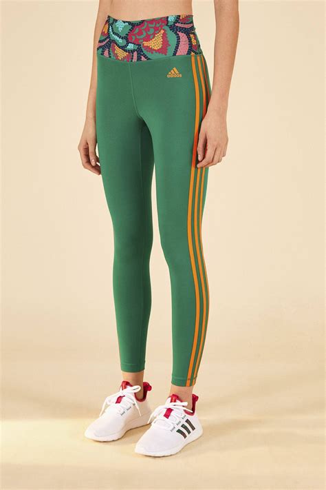 adidas tights kurz damen|Adidas farm rio green tights.